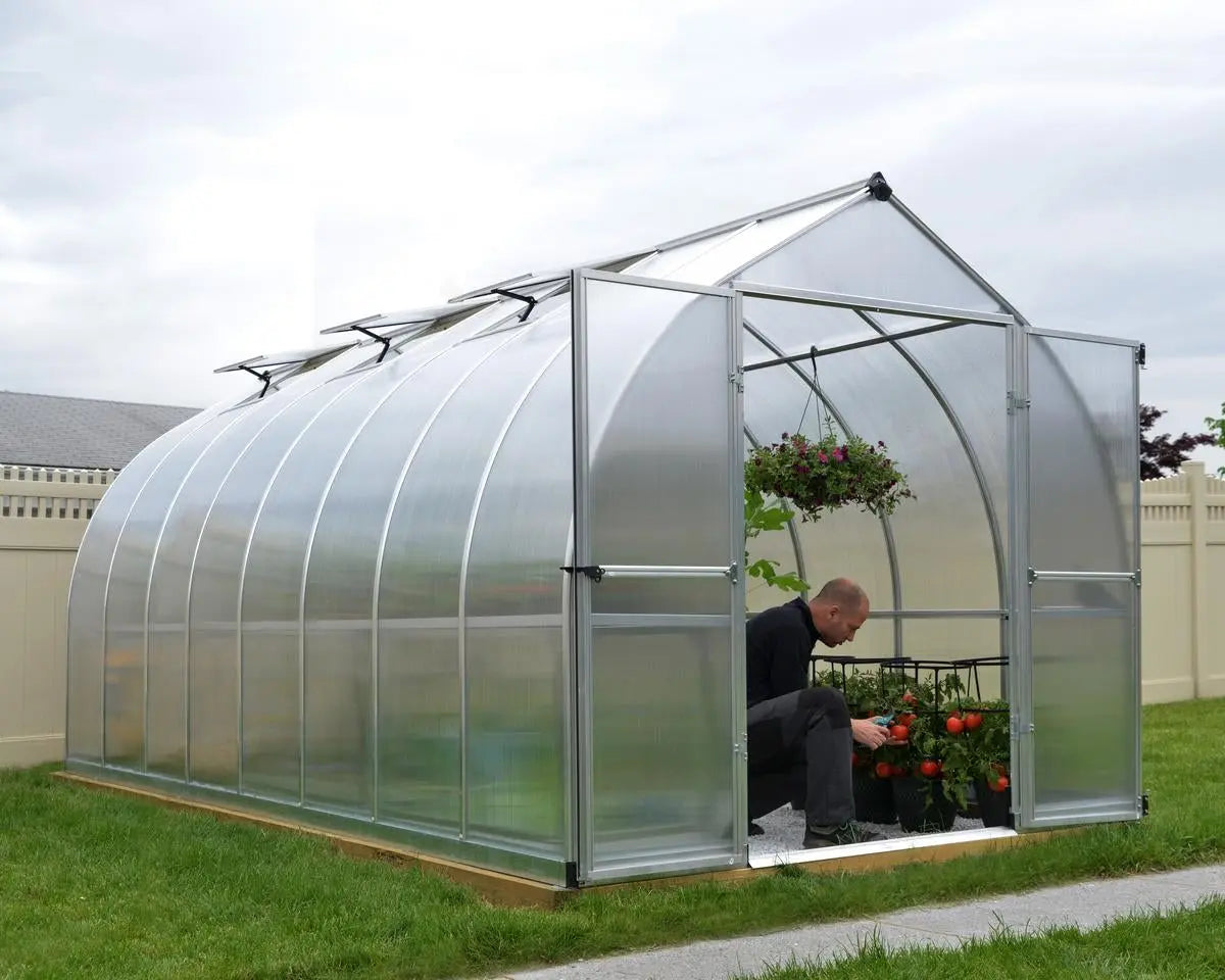 Bella® 8 ft. x 16 ft. Bell Shaped Greenhouse | Palram-Canopia