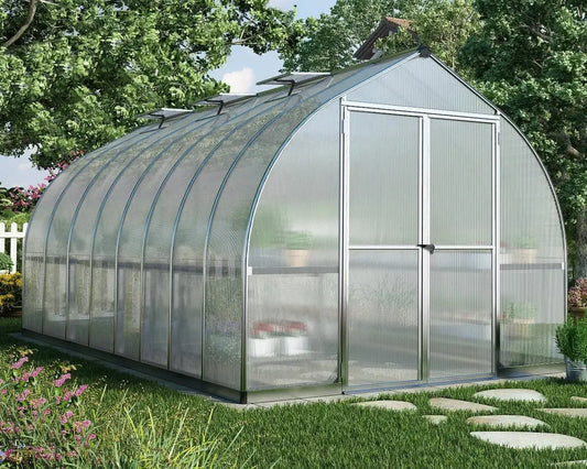 Bella® 8 ft. x 16 ft. Bell Shaped Greenhouse | Palram-Canopia